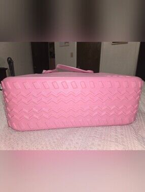 Bogg Bag-Pink Textured Tote Bag